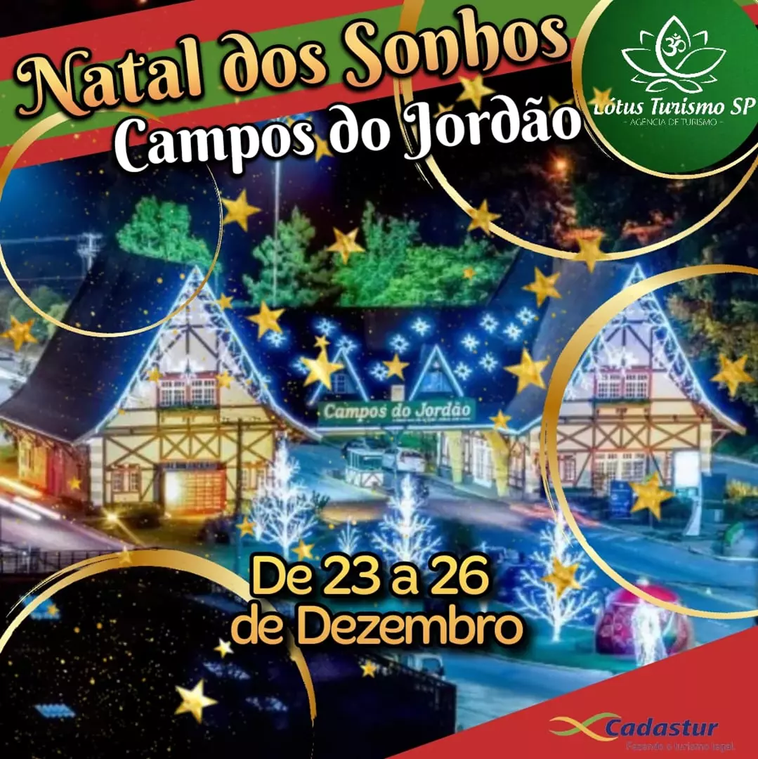 Natal Campos do Jordão - Somente 2 Vagas